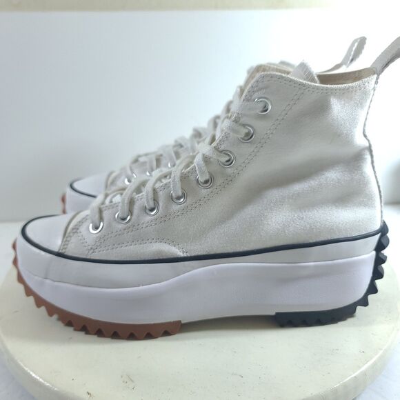 Converse Run Star Hike Platform High Top Chunky Canvas Sneakers Women 9.5 Men 8 - Picture 11 of 16